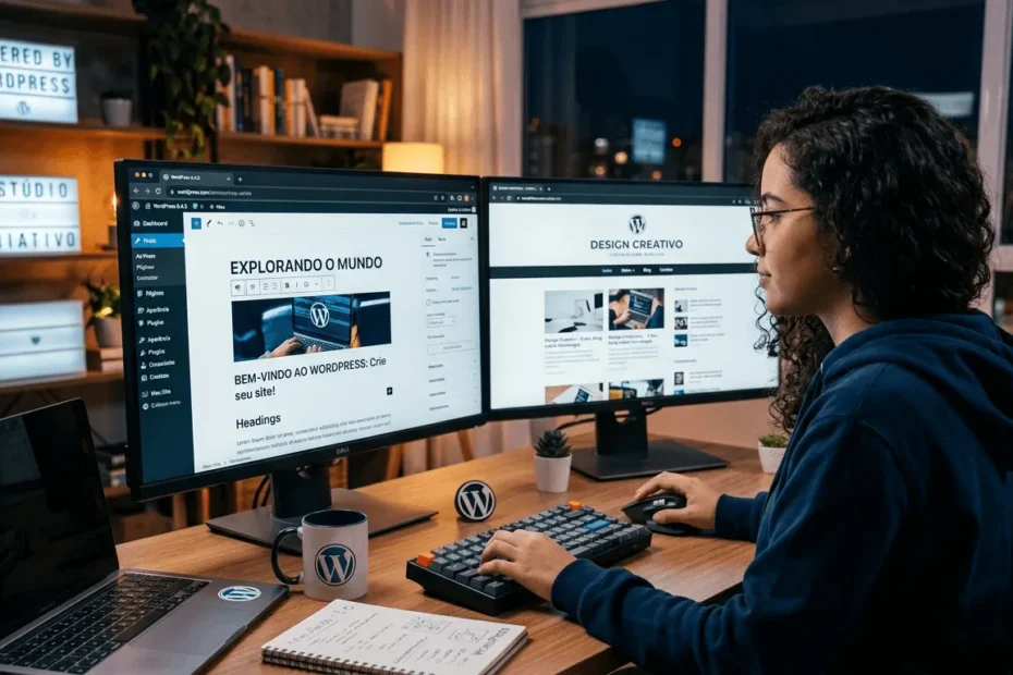 Infográfico explicativo sobre o que é plugin e como ele se integra ao ecossistema WordPress para adicionar funcionalidades.