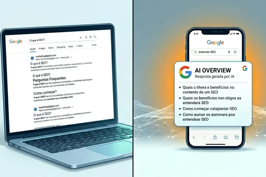 Fim dos FAQs no Google: O que muda nos resultados de busca e como proteger o seu tráfego