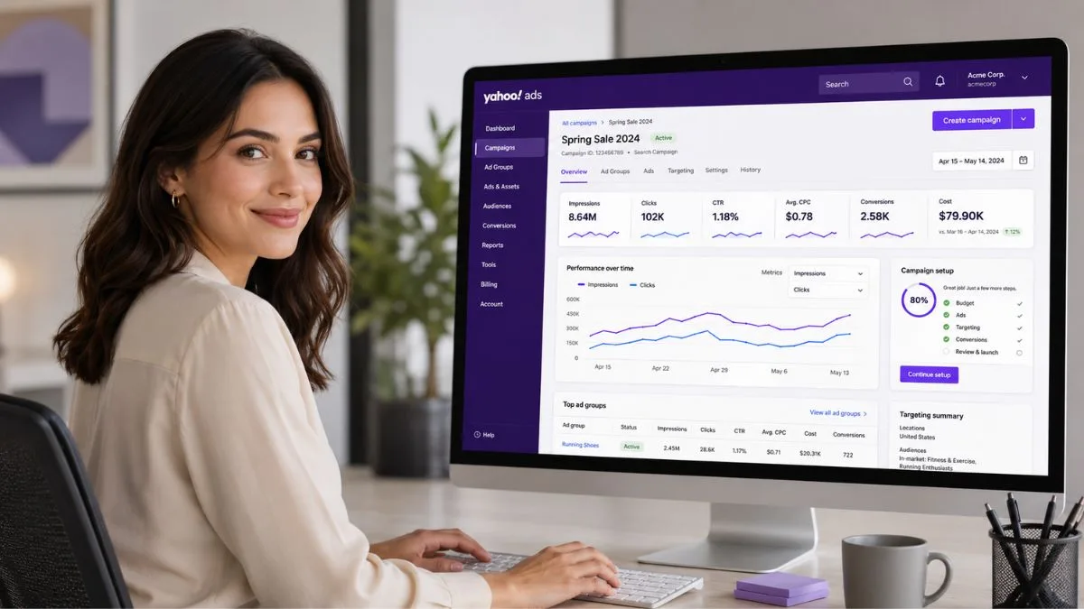Yahoo ads por Raimundo Oliveira redevix Marketing